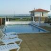 Pool from parking area